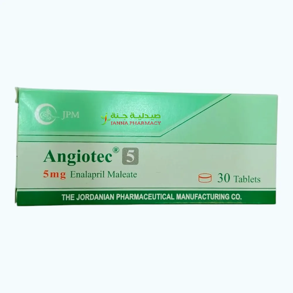 Angiotec 5mg Tab 30's - Janna Pharmacy