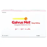 Galvus Met 50 mg/1000 mg 60 Tablets